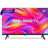 Smart TV AOC 32'', DLED, HD, Roku TV - 32S5045/78G