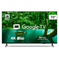 Smart TV Philips 70'', 4K UHD, Google TV, Dolby Atmos - 70PUG7408/78