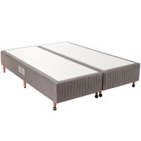 Base Para Cama Box Queen Bipartido Castor New Tecnopedic 158x198