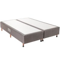 Base Para Cama Box Queen Bipartido Castor New Tecnopedic 158x198