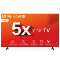 Smart TV LG 50'', webOS, 4K UHD, Nanocell - 50NANO80TSA