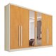 Guarda-Roupa 6 Portas 6 Gavetas Com Espelho Mademarcs Valencia