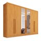 Guarda-Roupa 6 Portas 6 Gavetas Com Espelho Mademarcs Valencia