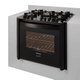 Fogão de Embutir 5 Bocas Fischer Gran Cheff com Forno Elétrico Tripla Chama