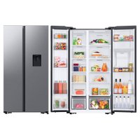 Geladeira Side by Side 560 Litros Samsung, SmartThings, Dispenser de Água - RS57