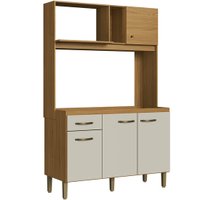 Cozinha Compacta 4 Portas 1 Gaveta Decibal - CO1202