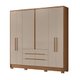 Guarda-Roupa 6 Portas 6 Gavetas Moval San Francisco
