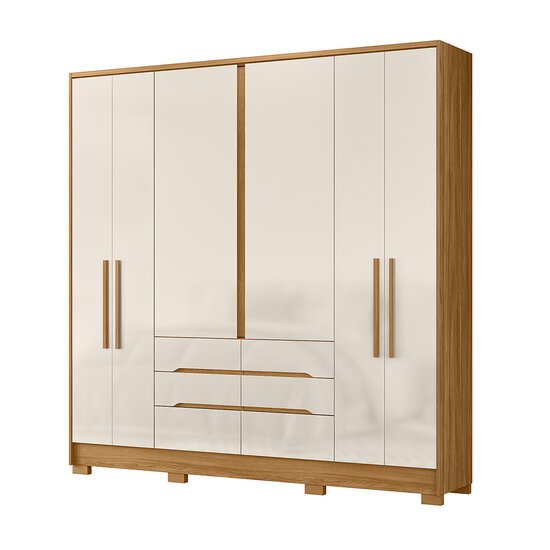 Guarda-Roupa 6 Portas 6 Gavetas Moval San Francisco