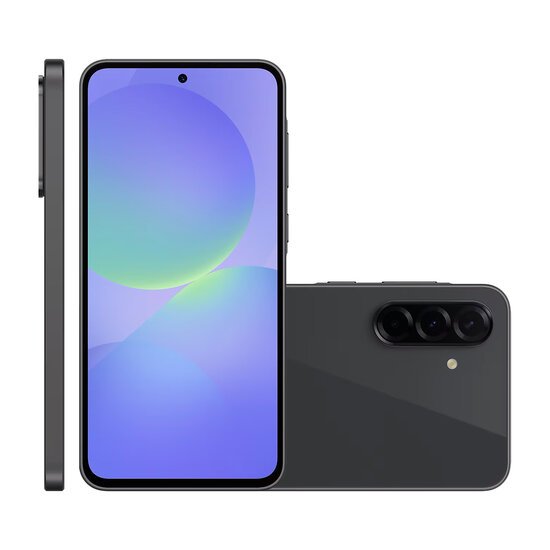 Smartphone Samsung Galaxy A36, Câmera Tripla, 128 GB, 5G, Preto - A366E