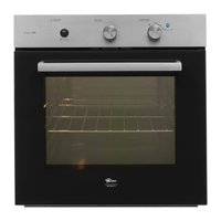 Forno a Gás de Embutir 78 Litros Fischer Infinity com Grill, Inox - 36450
