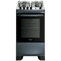 Fogão a Gás 4 Bocas Dako Supreme Titanium com Mesa Inox