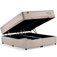 Conjunto Cama Box King de Molas Sono Design Ragazzi 193x203