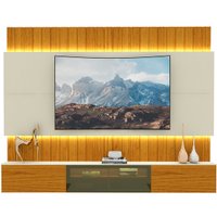 Home para TV até 85'' com LED Gelius Soberano, MDF