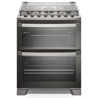 Fogão a Gás Electrolux 5 Bocas, Duplo Forno, PerfectCook360, VaporBake - FE5DC