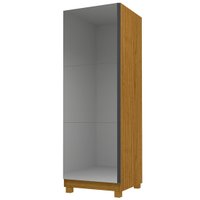 Sapateira 1 Porta Espelhada Gelius Gold, MDF