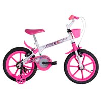 Bicicleta Track Bikes Pinky WR, Aro 16, Freios V-Brake Nylon, Quadro 10
