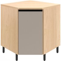 Balcão de Canto Oblíquo 1 Porta Móveis Sul Andria - 5603