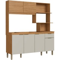 Cozinha Compacta 6 Portas 1 Gaveta Decibal - CO1610