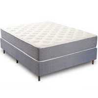 Conjunto Cama Box Casal de Molas Kappesberg Soft - 138x188