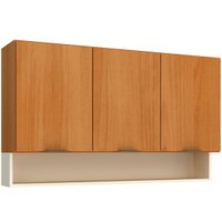 Armário Aéreo 120 cm 3 Portas Casamia Ibiza - 4311