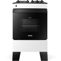 Fogão a Gás Consul 4 Bocas com Mesa Esmaltada, Branco - CFO4ZAB