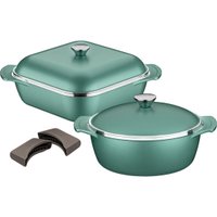 Jogo de Panelas Tramontina Lyon 4 Peças, Verde Esmeralda - 20999/254