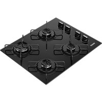 Cooktop 4 Bocas a Gás Consul, Mesa de Vidro Temperado - CD060BE