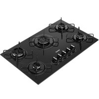 Cooktop 5 Bocas a Gás Consul, Mesa de Vidro Temperado - CDS75AE