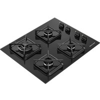 Cooktop 4 Bocas a Gás Brastemp, Grades ferro fundido, Chamas Especiais - BDS62AE