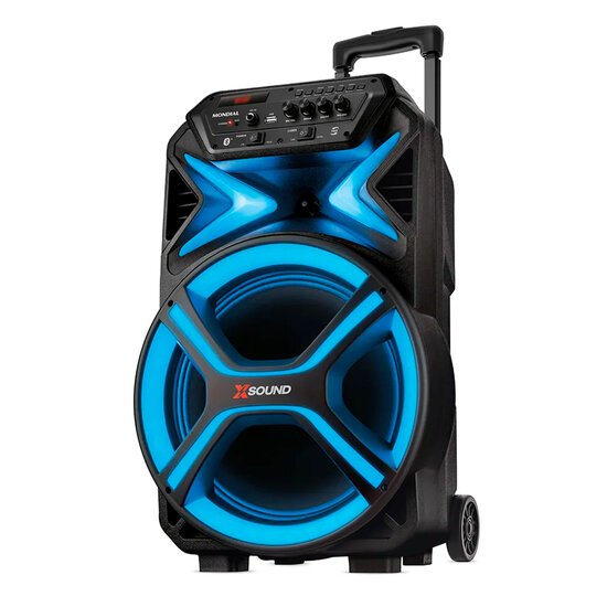Caixa Amplificada Mondial, 550 W RMS, TWS, Bluetooth - CM-550-L