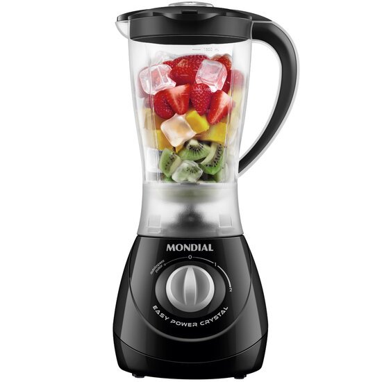 Liquidificador Mondial Easy Power, 550W, Preto - L-550-BC