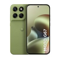 Smartphone Motorola G67, Câmera 50 MP + 8 MP, 256 GB, 5G, Verde Claro - XT2621