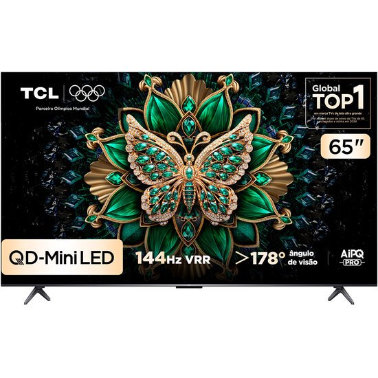 Smart TV TCL 65'', 4K, Mini LED, Android TV - 65C6K