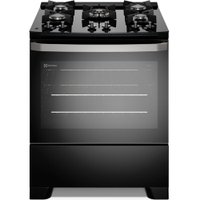 Fogão 5 Bocas Electrolux, Mesa Vidro, Tripla Chama, PerfectCook, Preto - FE5GB