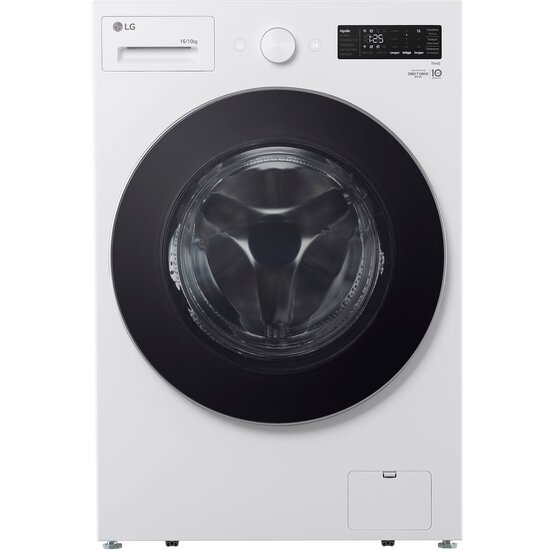 Lavadora de Roupa Lava e Seca 16 Kg Frontal Branco LG - 220v - Wd16wnts6ba
