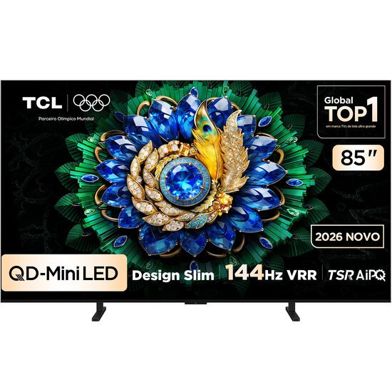 Smart TV TCL 85'', 4K UHD, Mini LED, Google TV - 85A400M
