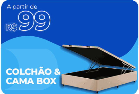 2- Colchão e Cama Box