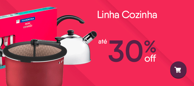 Linha Cozinha até 30%